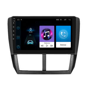 Штатная магнитола Lesko для Subaru Forester III Рестайлинг 2011-2013 экран 9" 1/16Gb Wi-Fi GPS Base