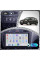 Штатная магнитола Lesko для Ford Fiesta Mk5 2002-2008 экран 9" 4/64 QLED CarPlay 4G Wi-Fi GPS 360 Prime