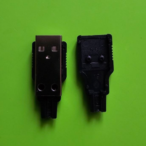 USB роз'єм під пайку black