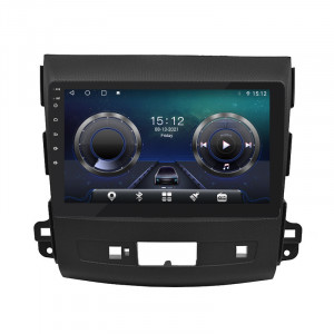 Штатная магнитола Lesko для Peugeot 4007  2007-2012 экран 9" 4/32Gb 4G Wi-Fi GPS Top