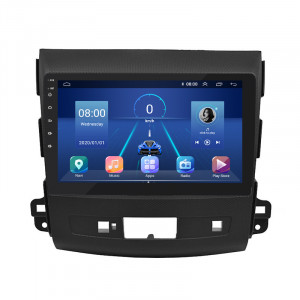 Штатная магнитола Lesko для Peugeot 4007  2007-2012 экран 9" 6/128Gb 4G Wi-Fi GPS Top