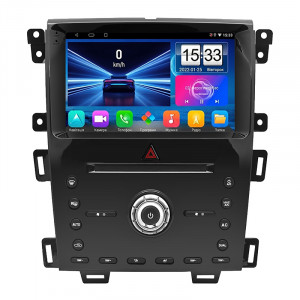 Штатная магнитола Lesko для Ford Edge I Рестайлинг 2010-2014 экран 9" 1/16Gb Wi-Fi GPS Base