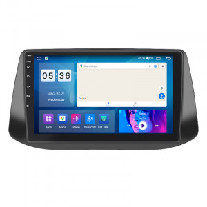 Штатная магнитола Lesko для Hyundai i30 III 2017-2018 экран 9" 4/64Gb CarPlay 4G Wi-Fi GPS Prime