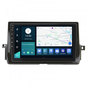 Штатная магнитола Lesko для Toyota Camry VIII (XV70) Рестайлинг 2020- экран 10" 4/64Gb 4G Wi-Fi GPS Top
