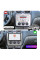 Штатная магнитола Lesko для Ford Focus II Рестайлинг 2007-2011 экран 9" 4/64 QLED CarPlay 4G Wi-Fi GPS 360 Prime