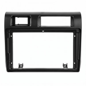 Переходная рамка Toyota Land Cruiser (70) 2007-2020 (3328) 9" Black