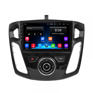 Штатная магнитола Lesko для Ford Focus III Рестайлинг 2014-2019 экран 9" 2/32Gb Wi-Fi GPS Base