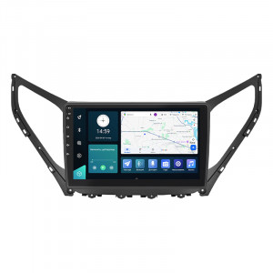 Штатная магнитола Lesko для Hyundai Grandeur V ver. 2 2014-2016 экран 9" 4/32Gb 4G Wi-Fi GPS Top