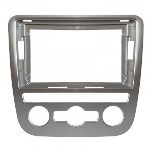 Переходная рамка Volkswagen Scirocco 2009-2014 Auto AC (7560) 9" Silver