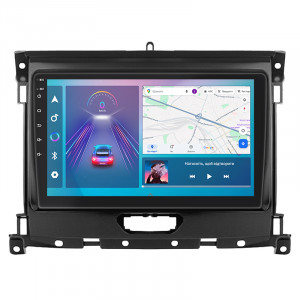 Штатная магнитола Lesko для Ford Ranger III Рестайлинг 2 2019-2023 экран 9" 2/32Gb CarPlay 4G Wi-Fi GPS Prime