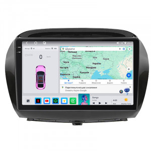 Штатная магнитола Lesko для Honda FR-V  2004-2009 экран 10" 4/64 QLED CarPlay 4G Wi-Fi GPS 360 Prime