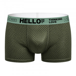 Мужские трусы боксеры PA3229 Army Green XL