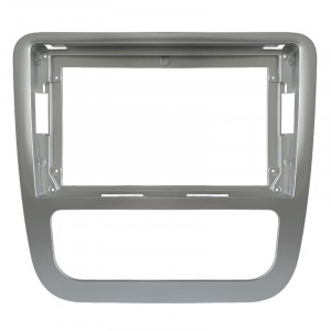 Переходная рамка Volkswagen Scirocco 2009-2014 Manual AC (7560) 9" Silver