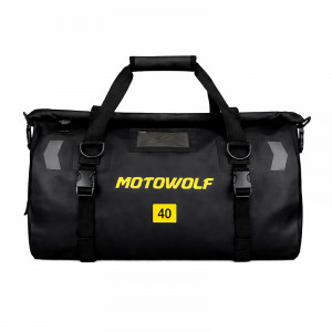 Сумка водонепроницаемая Motowolf MDL0717 для багажника мотоцикла квадроцикла 40 л Black