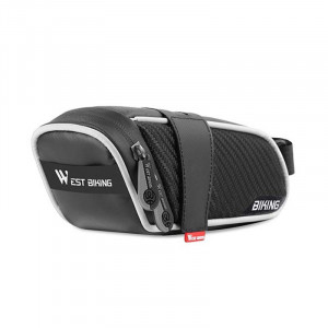 Сумка велосипедная West Biking 0707229 под седло Black + Gray