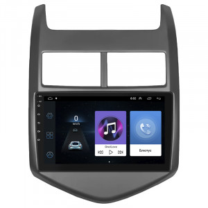 Штатная магнитола Lesko для Chevrolet Aveo II 2011-2020 экран 9" 1/16Gb Wi-Fi GPS Base