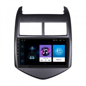 Штатная магнитола Lesko для Chevrolet Sonic I 2011-2016 экран 9" 1/16Gb Wi-Fi GPS Base