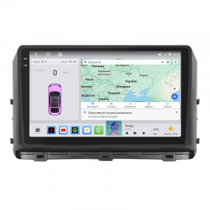 Штатная магнитола Lesko для Kia Ceed III Рестайлинг 2021-н.в. экран 10" 4/64 QLED CarPlay 4G Wi-Fi GPS 360 Prime