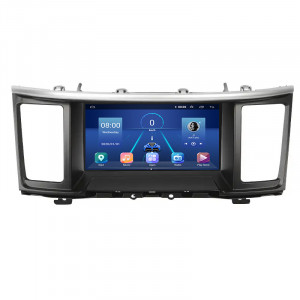 Штатная магнитола Lesko для Nissan Pathfinder IV Рестайлинг 2016-2020 экран 9" 6/128Gb 4G Wi-Fi GPS Top