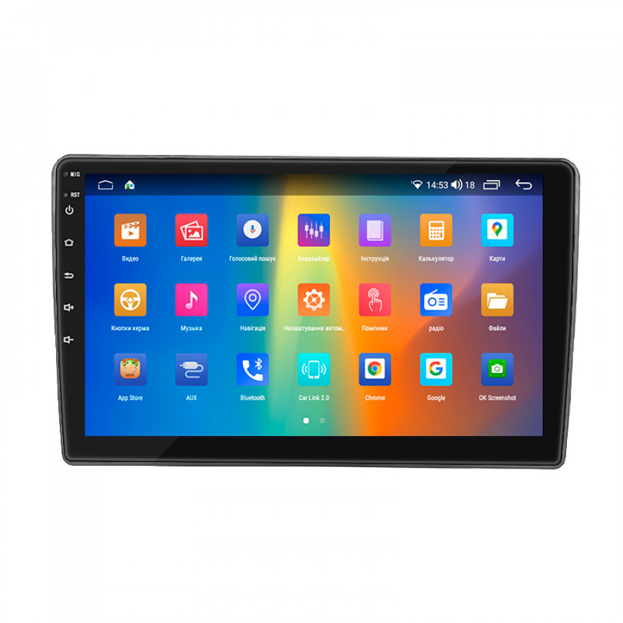 Штатная магнитола Lesko для Ford Kuga I 2008-2013 экран 9" 2/32Gb CarPlay 4G Wi-Fi GPS Prime
