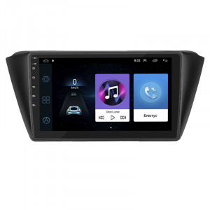 Штатная магнитола Lesko для Skoda Fabia III 2014-2018 экран 9" 1/16Gb Wi-Fi GPS Base