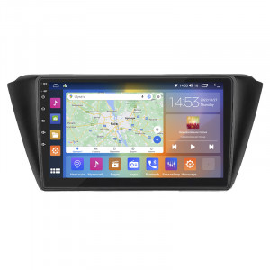 Штатная магнитола Lesko для Skoda Fabia III 2014-2018 экран 9" 2/32Gb CarPlay 4G Wi-Fi GPS Prime