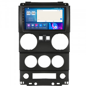 Штатная магнитола Lesko для Jeep Wrangler 2 doors 2007-2010 экран 9" 2/32Gb CarPlay 4G Wi-Fi GPS Prime