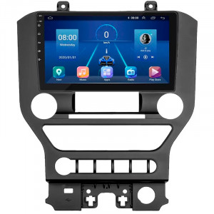 Штатная магнитола Lesko для Ford Mustang VI 2014-2017 экран 9" 6/128Gb 4G Wi-Fi GPS Top