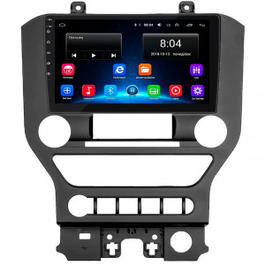 Штатная магнитола Lesko для Ford Mustang VI Рестайлинг 2017-н.в. экран 9" 2/32Gb Wi-Fi GPS Base
