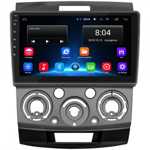 Штатная магнитола Lesko для Ford Ranger II 2006-2009 экран 9" 2/32Gb Wi-Fi GPS Base