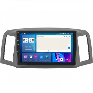 Штатная магнитола Lesko для Jeep Grand Cherokee 2005-2007 экран 10" 2/32Gb CarPlay 4G Wi-Fi GPS Prime
