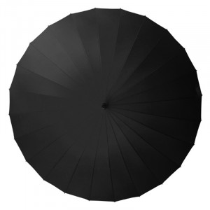 Зонт трость 24 спицы T-1001 Black
