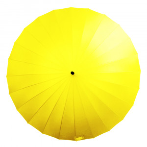Зонт трость 24 спицы T-1001 Yellow