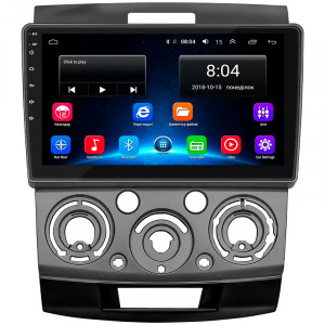 Штатная магнитола Lesko для Ford Ranger II Рестайлинг 2009-2011 экран 9" 2/32Gb Wi-Fi GPS Base