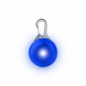 LED подвеска/фонарик безопасности на ошейник для собак Friend HY-0501 Blue