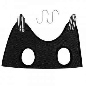 Гамак DT641 для груминга кошек и собак L Black