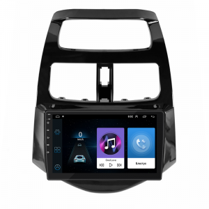 Штатная магнитола Lesko для Chevrolet Spark III 2009-2016 экран 9" 1/16Gb Wi-Fi GPS Base