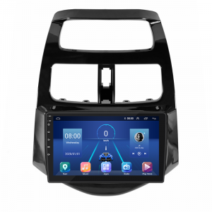 Штатная магнитола Lesko для Chevrolet Spark III 2009-2016 экран 9" 2/32Gb 4G Wi-Fi GPS Top