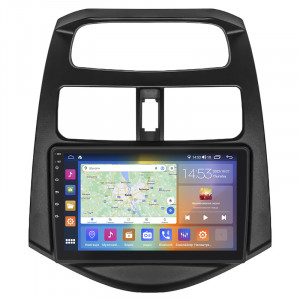 Штатная магнитола Lesko для Daewoo Matiz Creative M300 2009-2011 экран 9" 4/64Gb CarPlay 4G Wi-Fi GPS Prime