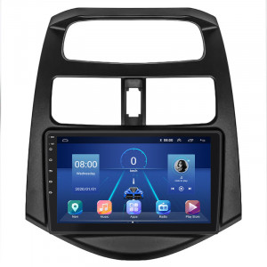 Штатная магнитола Lesko для Daewoo Matiz Creative M300 2009-2011 экран 9" 4/64Gb 4G Wi-Fi GPS Top