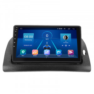 Штатная магнитола Lesko для Renault Kangoo II Рестайлинг 2013-2021 экран 9" 6/128Gb 4G Wi-Fi GPS Top