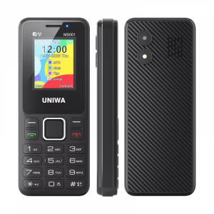 Телефон Uniwa MS001 black Russian Keyboard 4SIM