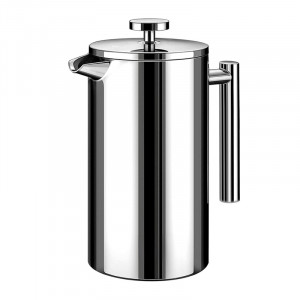Кофейный заварник френч-прес Choxila 12256 1000 мл Silver