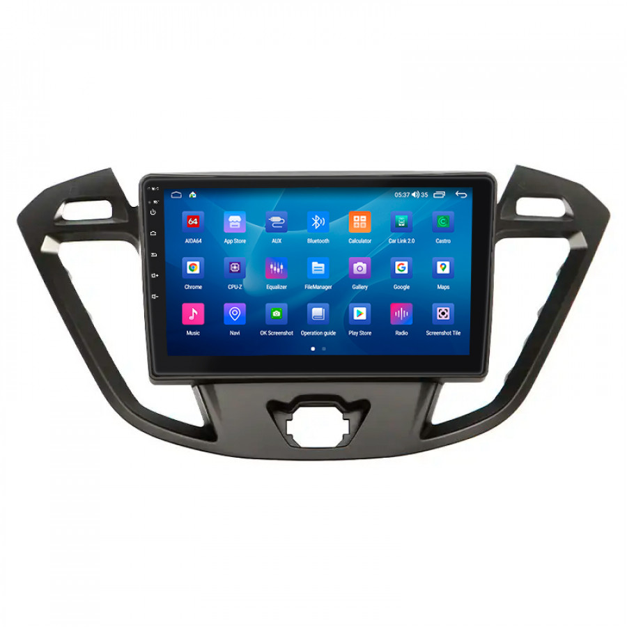 Штатная магнитола Lesko для Ford Transit Connect II 2012-2018 экран 9" 2/32Gb CarPlay 4G Wi-Fi GPS Prime