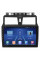 Штатная магнитола Lesko для Geely Emgrand EC7  2016-2018 экран 9" 6/128Gb 4G Wi-Fi GPS Top