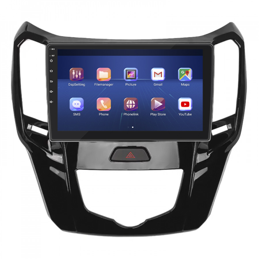 Штатная магнитола Lesko для Great Wall Hover M4  2012-2017 экран 9" 2/32Gb 4G Wi-Fi GPS Top