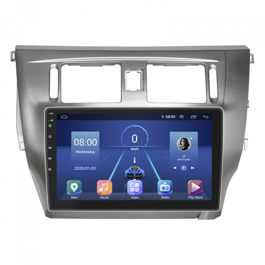 Штатная магнитола Lesko для Great Wall Voleex C30  2010-2014 экран 9" 6/128Gb 4G Wi-Fi GPS Top