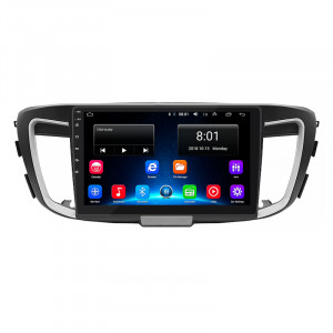 Штатная магнитола Lesko для Honda Accord IX Рестайлинг 2015-2019 экран 10" 2/32Gb Wi-Fi GPS Base