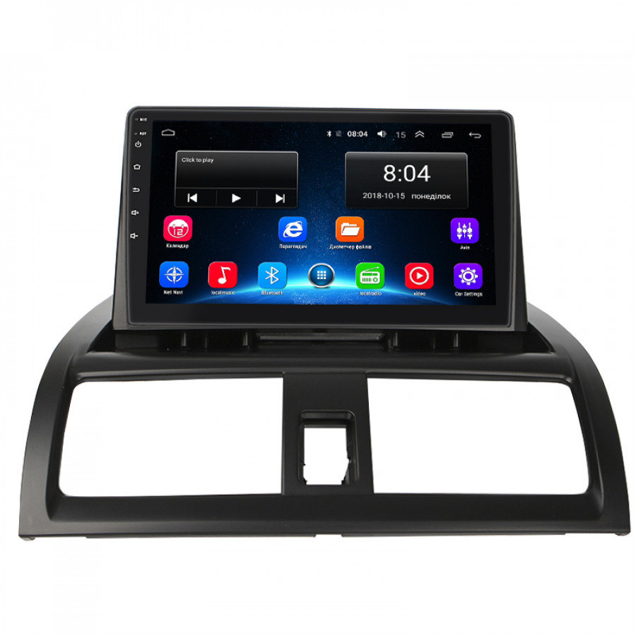 Штатная магнитола Lesko для Honda Accord VII ver 2 2002-2007 экран 9" 2/32Gb Wi-Fi GPS Base