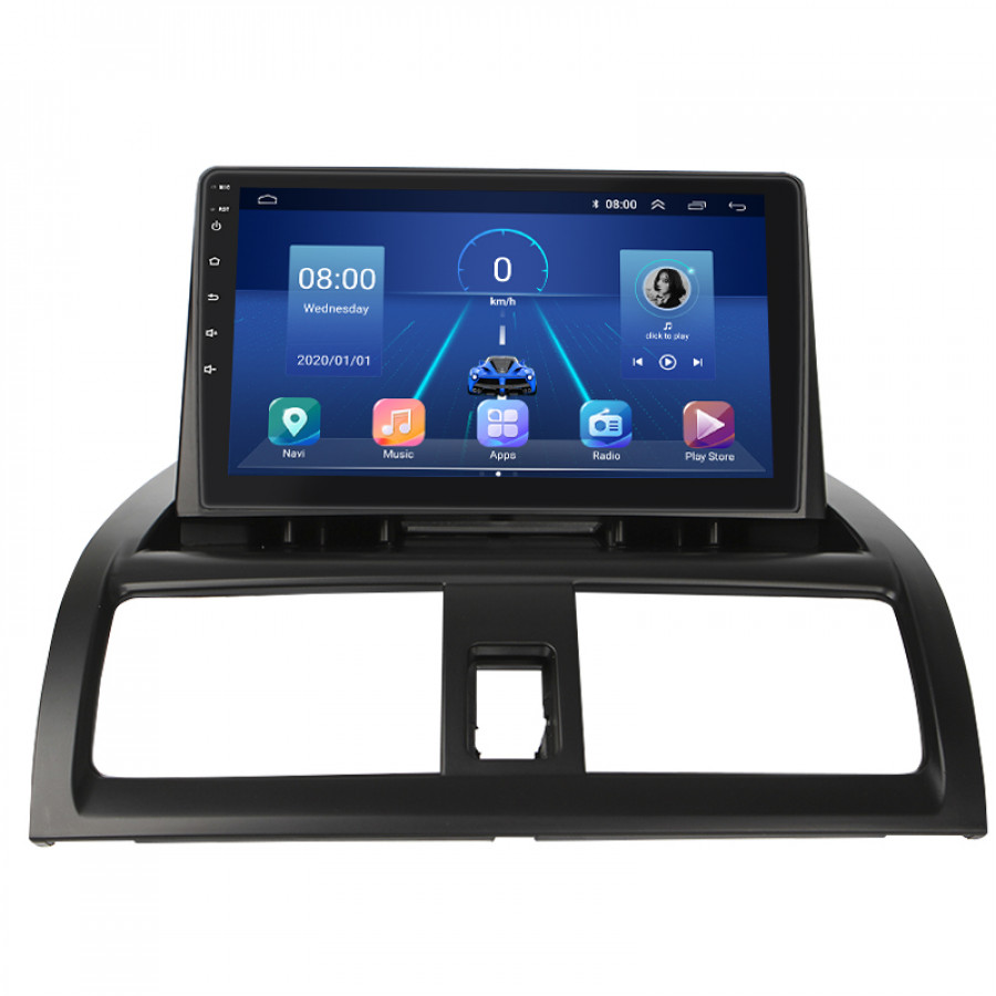 Штатная магнитола Lesko для Honda Accord VII ver 2 2002-2007 экран 9" 2/32Gb 4G Wi-Fi GPS Top